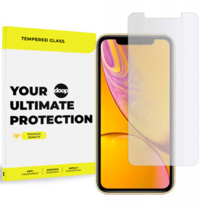 TVRZENÉ SKLO DOOP GLASS IPHONE 11 / XR CLEAR