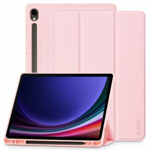 POUZDRO NA SAMSUNG GALAXY TAB S9 11.0 / S9 FE / S10 FE / S10 LITE 10.9 X710 / X716B / X510 / X516B / X520 / X526 / X400 / X406B TECH-PROTECT SC PEN RŮŽOVÝ
