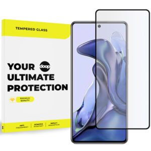 TVRZENÉ SKLO DOOP GLASS XIAOMI 11T 5G / 11T PRO 5G BLACK
