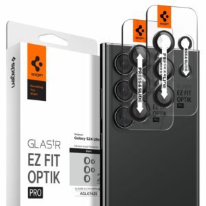 OCHRANA FOTOAPARÁTU SPIGEN OPTIK.TR ”EZ FIT” CAMERA PROTECTOR 2-PACK GALAXY S24 ULTRA BLACK