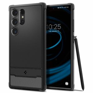 KRYT SPIGEN RUGGED ARMOR GALAXY S24 ULTRA MATTE BLACK