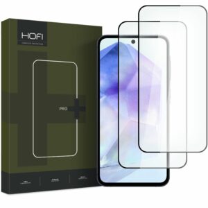 TVRZENÉ SKLO HOFI GLASS PRO+ 2-PACK GALAXY A35 / A55 5G BLACK