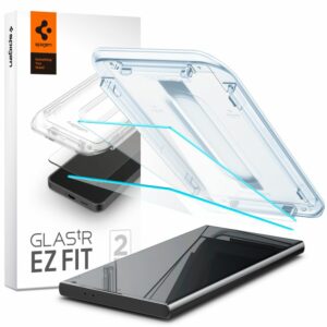 TVRZENÉ SKLO SPIGEN GLAS.TR ”EZ FIT” 2-PACK GALAXY S24 ULTRA CLEAR