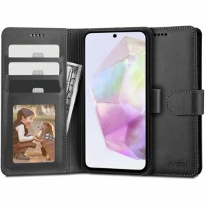 KNÍŽKOVÝ KRYT TECH-PROTECT WALLET GALAXY A35 5G BLACK