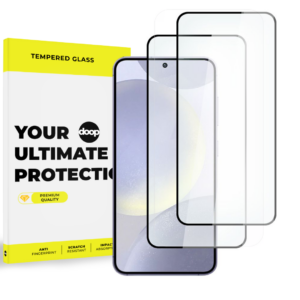 TVRZENÉ SKLO DOOP GLASS 2-PACK GALAXY S24 BLACK