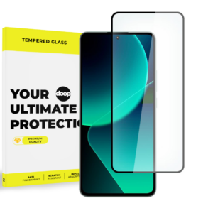 TVRZENÉ SKLO DOOP GLASS XIAOMI 13T / 13T PRO BLACK