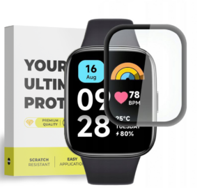 TVRZENÉ SKLO DOOP HYBRID GLASS XIAOMI REDMI WATCH 3 ACTIVE BLACK