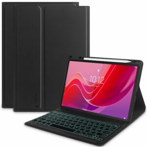 POUZDRO S KLÁVESNICÍ PRO LENOVO TAB M11 / K11E 11.0 TB-330 TECH-PROTECT SC PEN + KEYBOARD ČERNÝ