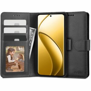 KNÍŽKOVÝ KRYT TECH-PROTECT WALLET REALME 12 PRO 5G / 12 PRO+ PLUS 5G BLACK