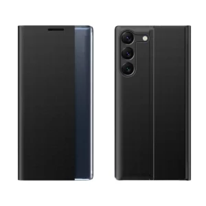 KNÍŽKOVÉ POUZDRO NA XIAOMI POCO C65/REDMI 13C HEYCASE SLEEP VIEW CASE ČERNÝ