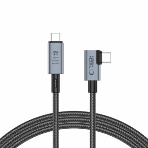 KABEL TECH-PROTECT ULTRABOOST MAX ”L” USB 4.0 8K 40GBPS TYPE-C CABLE PD240W 150CM GREY