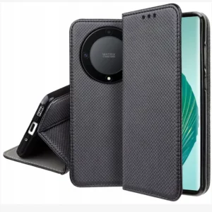 KNÍŽKOVÉ POUZDRO NA XIAOMI REDMI 13 4G HEYCASE MAGNETO WALLET ČERNÁ