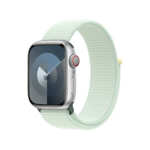 ŘEMÍNEK APPLE WATCH 6 / 7 / 8 / 9 / 10 / SE (40 / 41 / 42 MM) DOOP SOFT SPORT LOOP MINT