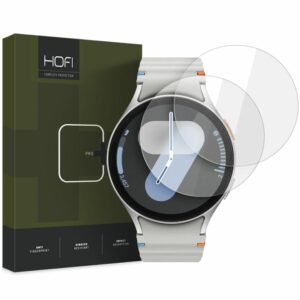TVRZENÉ SKLO HOFI GLASS PRO+ 2-PACK SAMSUNG GALAXY WATCH 4 / 5 / 6 / 7 / FE (40 MM) CLEAR