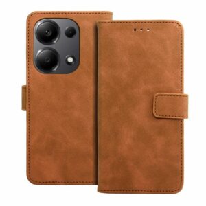 KRYT NA XIAOMI REDMI NOTE 13 PRO 4G / POCO M6 PRO 4G HEYCASE TENDER WALLET BROWN