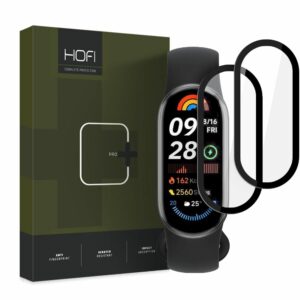 TVRZENÉ SKLO HOFI HYBRID PRO+ 2-PACK XIAOMI SMART BAND 9 / 9 NFC BLACK