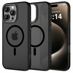 KRYT NA IPHONE 16 PRO TECH-PROTECT MAGEDGE MAGSAFE MATTE BLACK/GUNMETAL