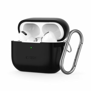 POUZDRO TECH-PROTECT SILICONE HOOK APPLE AIRPODS PRO 1 / 2 BLACK