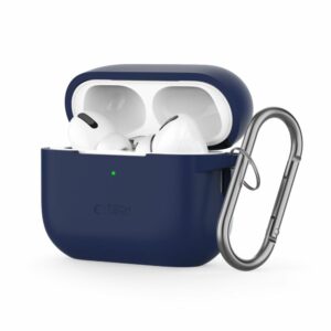 POUZDRO TECH-PROTECT SILICONE HOOK APPLE AIRPODS PRO 1 / 2 NAVY BLUE