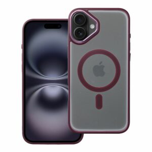 KRYT NA IPHONE 16 PLUS HEYCASE MAG MAGSAFE PLUM RED