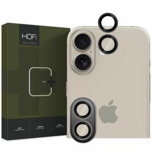 SKLÍČKO PRO ČOČKU FOTOAPARÁTU NA IPHONE 16 / 16 PLUS HOFI CAMRING PRO+ BLACK
