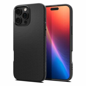 KRYT SPIGEN LIQUID AIR IPHONE 16 PRO MAX MATTE BLACK