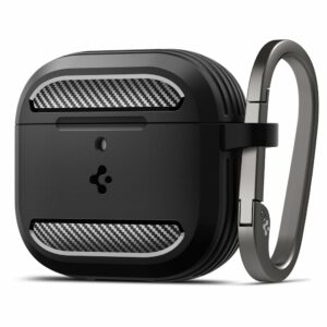 POUZDRO SPIGEN RUGGED ARMOR APPLE AIRPODS 4 MATTE BLACK
