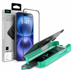 TVRZENÉ SKLO ESR ARMORITE IPHONE 16 PRO BLACK
