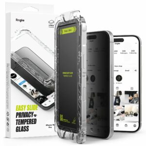 TVRZENÉ SKLO RINGKE EASY SLIDE 2-PACK IPHONE 16 PRO PRIVACY