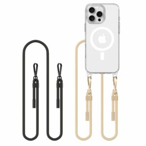 KRYT TECH-PROTECT FLEXAIR CHAIN MAGSAFE IPHONE 16 PRO MAX BLACK & TAUPE