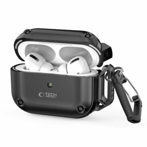 POUZDRO TECH-PROTECT ROUGH HOOK APPLE AIRPODS PRO 1 / 2 BLACK