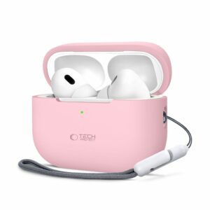 POUZDRO TECH-PROTECT SILICONE APPLE AIRPODS PRO 1 / 2 DUSTY PINK