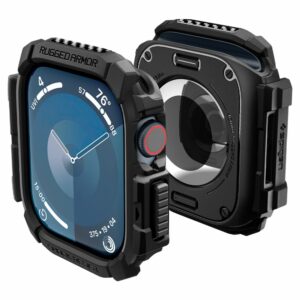 POUZDRO SPIGEN RUGGED ARMOR APPLE WATCH 10 / 11 (46 MM) MATTE BLACK
