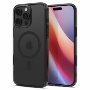 KRYT SPIGEN ULTRA HYBRID ”T” MAG MAGSAFE IPHONE 16 PRO FROST BLACK
