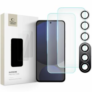 TVRZENÉ SKLO TECH-PROTECT SUPREME SET GALAXY S24 FE CLEAR