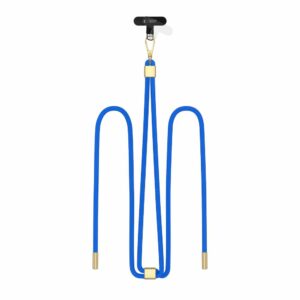 TECH-PROTECT C2S ROPE CROSSBODY STRAP COBALT BLUE/GOLD