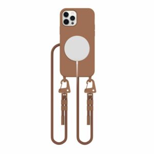 KRYT TECH-PROTECT MAGNECKLACE MAGSAFE IPHONE 12 / 12 PRO CHOCOLATE BROWN