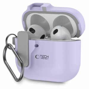 POUZDRO TECH-PROTECT SLIM HOOK APPLE AIRPODS 4 LAVENDER