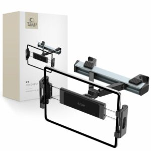 DRŽÁK TELEFONU DO AUTA TECH-PROTECT V3 HEADREST CAR MOUNT BLACK