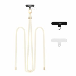 TECH-PROTECT C7S ROPE CROSSBODY STRAP BEIGE/GOLD