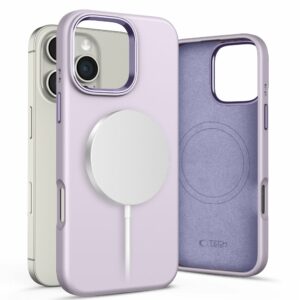 KRYT TECH-PROTECT SILICONE PURE MAGSAFE IPHONE 16 PRO MAUVE