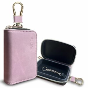 FARADAYA TECH-PROTECT KLR300 POUCH KEYLESS RFID SIGNAL BLOCKER CASE BABY PINK
