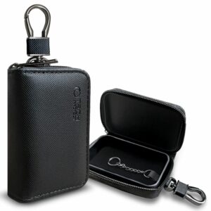 FARADAYA TECH-PROTECT KLR300 POUCH KEYLESS RFID SIGNAL BLOCKER CASE BLACK