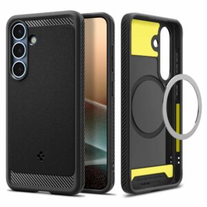 KRYT SPIGEN RUGGED ARMOR MAG MAGSAFE GALAXY S25 MATTE BLACK