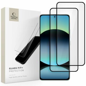 TVRZENÉ SKLO TECH-PROTECT GLASS FIT+ 2-PACK XIAOMI REDMI NOTE 14 4G / 5G BLACK