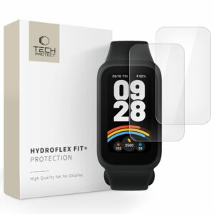 HYDROGELOVÁ FÓLIE TECH-PROTECT HYDROFLEX FIT+ 2-PACK XIAOMI SMART BAND 9 ACTIVE CLEAR