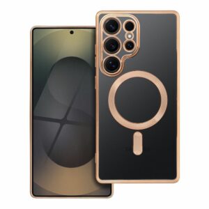 KRYT ELECTRO MAG COVER CASE COMPATIBLE WITH MAGSAFE  SAMSUNG S25 ULTRA GOLD