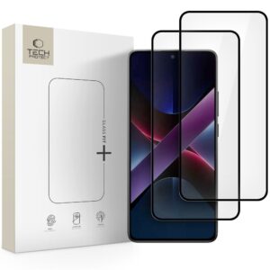 TVRZENÉ SKLO TECH-PROTECT GLASS FIT+ 2-PACK XIAOMI POCO X7 PRO 5G BLACK