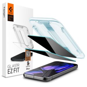 TVRZENÉ SKLO SPIGEN GLAS.TR ”EZ FIT” 2-PACK GOOGLE PIXEL 9 / 9 PRO PRIVACY