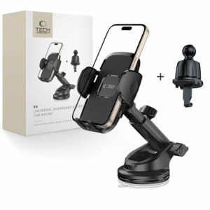 DRŽÁK TELEFONU DO AUTA TECH-PROTECT V3 UNIVERSAL DASHBOARD & VENT CAR MOUNT BLACK